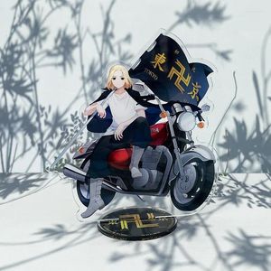 Kreki Anime Figura Tokyo Revengers Cosplay 16cm Big Acryl Model Manjiro Ken Takemichi Hinata Atsushi Fan Fani Rekwizyty prezentów Rekwizyty