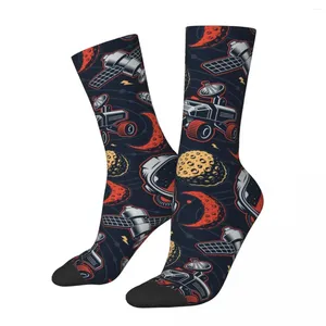 Erkek Çorap Uzay Dış Teması Erkek Erkek Kadınlar Yaz Çorapları Hip Hop