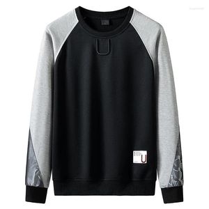 Herr hoodies plus storlek Pullover Spring och Autumn Fashion Casual Brand Harajuku Versatile Loose Shirt K498