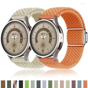Watch Bands 20mm 22mm Strap For Samsung Galaxy 6/5 44mm 40mm 4 Classic 42mm 46mm Braided Loop 6 43mm