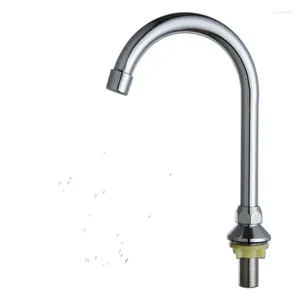 Bathroom Sink Faucets Pedal Tap Water Outlet Pipe Faucet Accessories Kitchen Washing Basin Universal Tube Garden