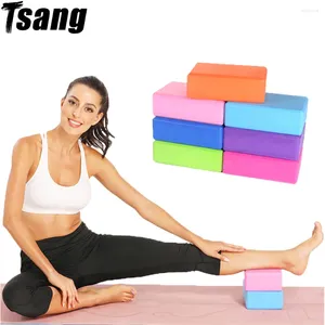 Yoga blockerar EVA Block Foam Sport Fitness Gym Pilates Dance Training Body Shaping Stretching Aid Balance Colorful Accessories