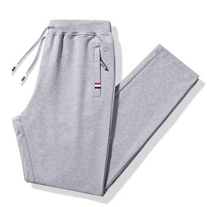 EST MENS KNITED Joggers Elastyczne talia Polie do joggingu Mężczyźni sportowe sporne odzież sportowa Spodarki plus rozmiar 8xl 240125