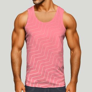 Men's Tank Tops Men Fashion Spring Summer Casual Sleeveless O Neck Printed Blouse Shirts Long Sleeve Undershirt For