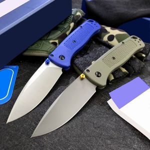 20Models 535/535s Bugout Folding Knife 3.24'' Mark S30V Satin Plain Blade Yellow Nylon glass Fiber Handles Pocket Knives Outdoor Camp Hunt Tactical EDC Tools 550 537 533