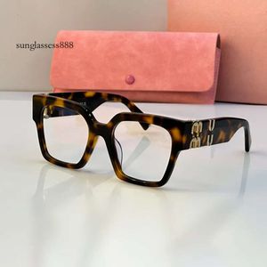 miui sunglasses Designer Ladies Mui Glasses Eyeglasses Frame Modern Sophistication High Quality Eyewear S Designers Sunglasses Optical Frames