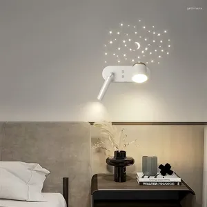 Wall Lamps Modern LED Lamp Astronaut Children's Room Decor Indoor Fixtures Lustre Study Living Rooms Bedroom Spotlight