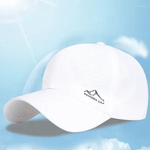 Ball Caps модные дышащие мужчины женщины Snapback Hip Hop Hat Mesh Sun Gorras Unisex Casual Plain Регулируемая бейсболка Canada Golf Golf