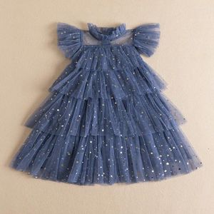 Sukienki dla dziewczynek sukienka Koreańska wersja urocza księżniczka kwiatowe ubrania dla dzieci