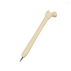 Pcs Wholesale Creative Skeletal Shape Ballpoint Pen Bone Quirky Cute Student Stationery Supplies Blue Oil Gift Custom