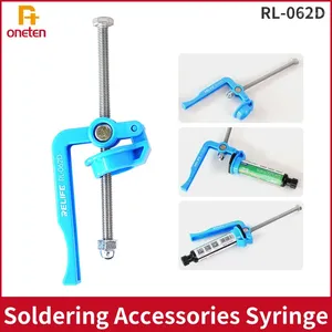 Professional Hand Tool Sets RELIFE RL-062D 5CC-10CC Glue Gun Welding Oil Flux Booster UV PCB SMD Repair Soldering Accessories Syringe