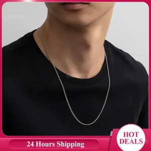 Pendant Necklaces Stainless Steel High-quality Timeless Unique Twisted Design Men's Jewelry Elegant Chain Exquisite Titanium Stylish