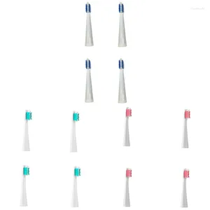 4 pezzi testine sostituibili per spazzolino da denti per LANSUNG U1 A39 A39plus A1 SN901 SN902 elettrico