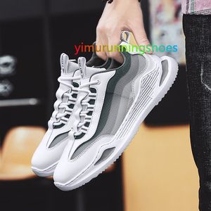 Mode Men basketskor Air Cushion Basketball Sneakers Anti-Skid High-Top Par Shoes Hateble Basketball Boots L11