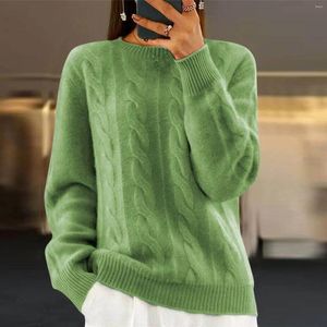 Women's Sweaters Women Crewneck Lpng Sleeve Knit Pullover Sweater Top Pineapple Vest