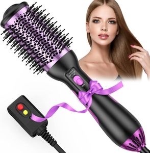 Hair Brush Blow Dryer, One-Step Hair Dryer & Volumizer Styler for Drying, Straightening, Curling, Salon