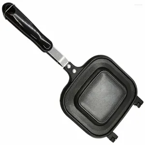 Pannor Pan Sandwich Non Stick Bread Press Maker Prexet Toast Grill Frying Home Double Sided Burger Omelette Tortilla Mini