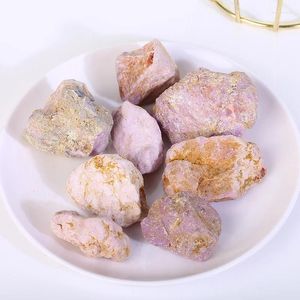Dekorativa figurer Naturliga fosfosiderite Irregularraw Stone Crystal Healing Gemstone Exempel Quartz Gift Home Decoration