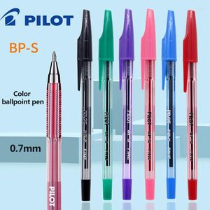 3pcs Japan Pilot Ballpoint Pen 0.7mm Gel BP-S Office Accessories Art Supplies Students School Stationery Water Cute Pens