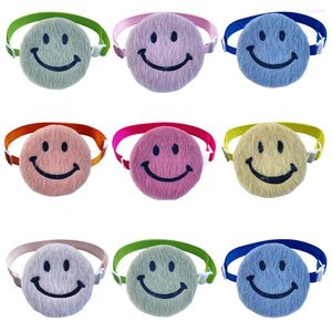 Dog Apparel 50/100pcs Smiley Bow Tie Pet Products Accessories Bowties Small Holiday Party Grooming