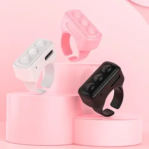 Fernbedienungen Smart Finger Ring Bluetooth-kompatibel 5,0 Seite Flipping Typ-C Lade Telefon Drehen Controller Universal Für