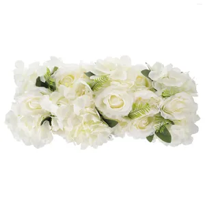 Decorative Flowers Artificial Wedding Home Decoration Layout Ornament Panel Hanging Decorations Rose Fake For