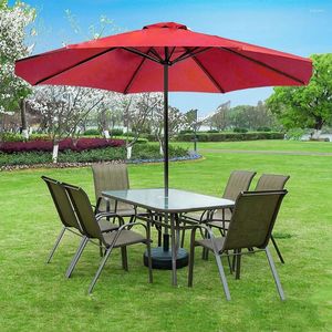 Tende e rifugi 6 superficie ombrello Parasol senza supporto 2m tessuto sostituibile protezione UV impermeabile per giardino da spiaggia all'aperto