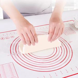 Baking Tools 1/2Pcs Reliable Silicone Thickened Rolling Pad Large Versatile Kneading Graduated Mat Kitchen Gadget Board Non-stick