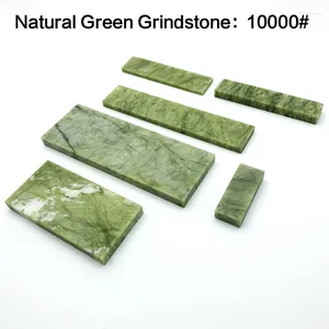 Other Knife Accessories 10000# Natural Green Agate Sharpening Stone Fine Grinding Polishing Shaved Bar Whetstone Sharpener Kitchen Honing