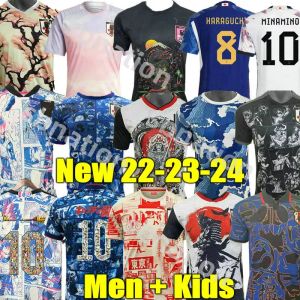 2024 2025 Japão Futebol Jerseys Cartoon ISAGI ATOM TSUBASA MINAMINO ASANO DOAN KUBO ITO MULHERES KIT KIT Japonês Uniforme Especial 24 25 Camisa de Futebol Versão do Jogador