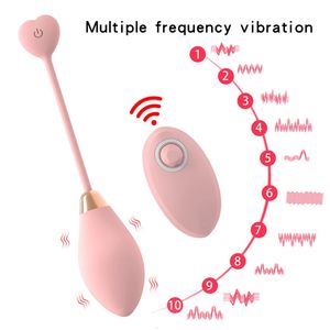 Vibrator for Women Wireless Remote Control Vagina Kegel Balls Vibrating Love Egg Bullet Adult Sex Erotic Toys For Shop 240202