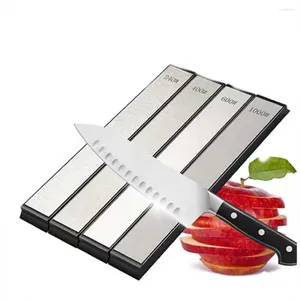 Other Knife Accessories 3000# Diamond Sharpening Stone Set Durable Non-Slip Kitchen Sharpener Tools