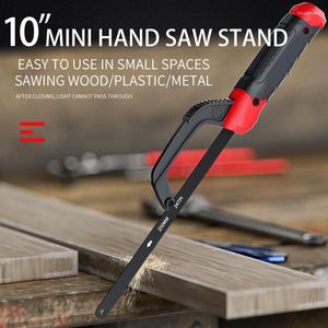 Pequena ferramenta de serra manual, lâmina de carpintaria, placa de gesso doméstica, corte de madeira, plástico ou metal, multifuncional