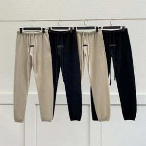 Calças masculinas 2024 estilo lã calças soltas tamanho grande moda moletom carta decoração high-end e versátil