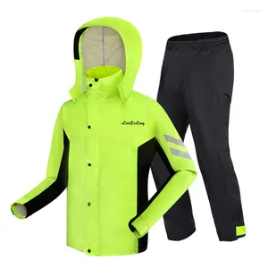 Impermeabili Moto Impermeabile Giacca Cappotto Uomo Impermeabile Pantaloni antipioggia per tutto il corpo Biker Off-road Motociclista Coperture