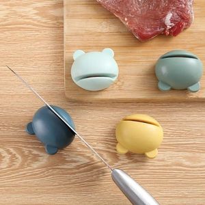 Storage Bottles Cartoon Sharpener Kitchen Creative Home Manual Grinding Scissors Knife.