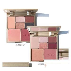 Ombretto Stila Ombretto Correct Perfect All In One Color Correcting Palette De Teint Concealer Higilight Makeup Cream Powder Foun Dheyg