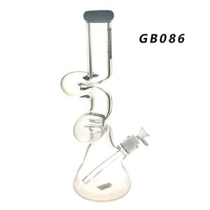 Vidro Hookah Bong/Rig/Bubbler Altura: 16 polegadas com Downstem e tigela de vidro Marca Kindy GB086