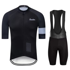 Велосипедный комплект Raudax, мужской трикотаж с коротким рукавом, комплект велосипедной одежды, одежда для Mtb, одежда для триатлона, Майо Ciclismo 240202