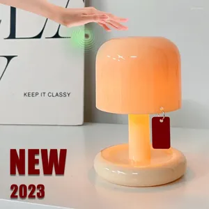 Nattlampor svamp bordslampa el sovrum sovrum vardagsrum dekoration lampor solnedgång ljus modern minimalistisk skrivbord