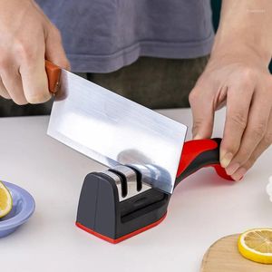 Other Knife Accessories Sharpener Handheld Multi-function 3 -4 Stages Type Quick Sharpening Tool For Kitchen Knives Repair Grind Polish