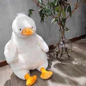 Kawaii Plush Duck Toy fylld Animal Fat Duck Soft Doll Throw Pillow Cushion Kids Toys Birthday Christmas Gift for Boy Girl 240118