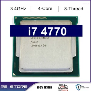 Motherboards Used Core I7 4770 3.4GHz 8M 5.0GT/s LGA 1150 SR147 CPU Desktop Processor H81 Motherboard