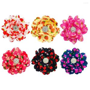 Abbigliamento per cani Collare a fiori per cani Rimuovi accessori per collari con papillon per animali domestici Papillon alla moda estiva per animali domestici piccoli