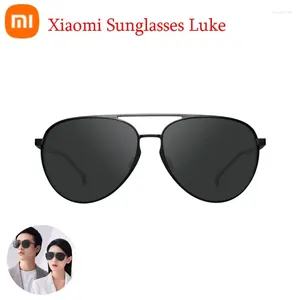 Smart Home Control Original Xiaomi Mijia Luke Sunglass para dirigir viagem ao ar livre homem mulher uv400 anti-polarização proteção ocular piloto sol