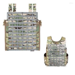 Jaktjackor Taktisk väst 119 Överspecial Dragkedja Molle Back Panel Tegris Camouflage Acessory Panle