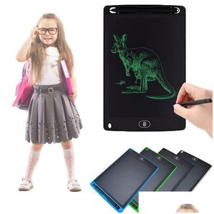 Graphics Tablets Pens Lcd Writing Tablet 8.5 Inch Electronic Ding Iti Colorf Sn Handwriting Pads Pad Memo Boards For Kids Adt Drop Del Otoxo