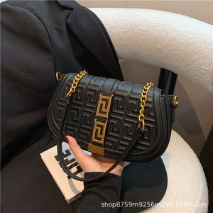 Solid Color Women Season New Trendy Korean Version Single Shoulder Crossbody for Shopping, able and Stylish Saddle Bag 2024 78% Off Store wholesale