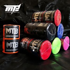 Dehnbar 1 Paar 34,5 Meter Sparring MMA Muay Thai Boxbandagen Kampfsport Hände Bandage Schutzausrüstung DEO 240122