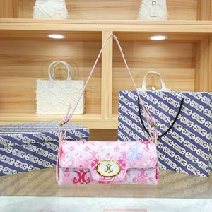 Niche Stick, новая летняя женская сумка подмышками с розовым принтом Fairy, женская сумка на одно плечо, 2024, скидка 78% в магазине оптом